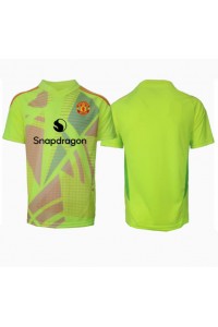 Manchester United Keeper Fotballdrakt Borte Klær 2024-25 Korte ermer